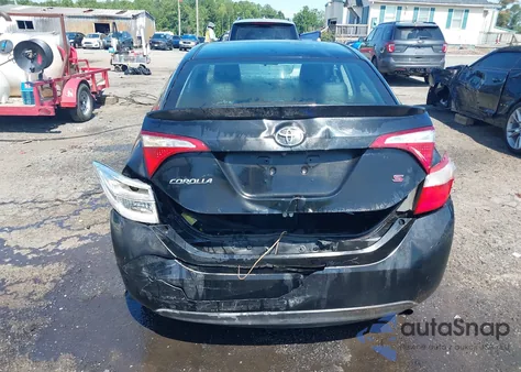 2015 Toyota Corolla S Plus from USA, damaged, VIN 2T1BURHE9FC386577